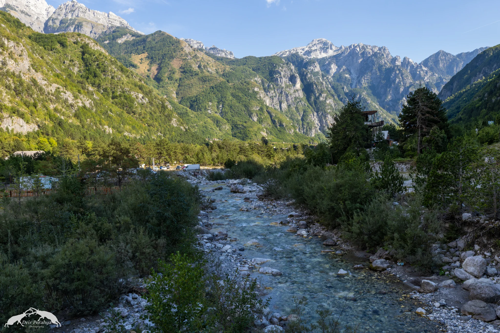 Mountain landscape, Theth National Park, Albania